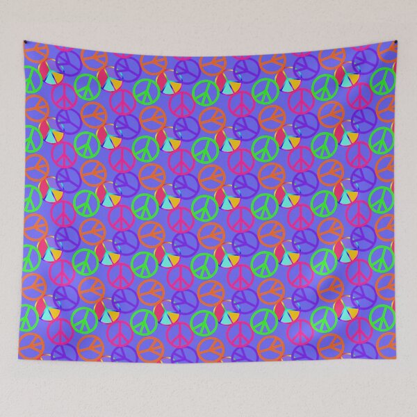 Item preview, Peace Signs Patterns | Felt Style | Cherie's Art(c)2022 designed and sold by CheriesArt.