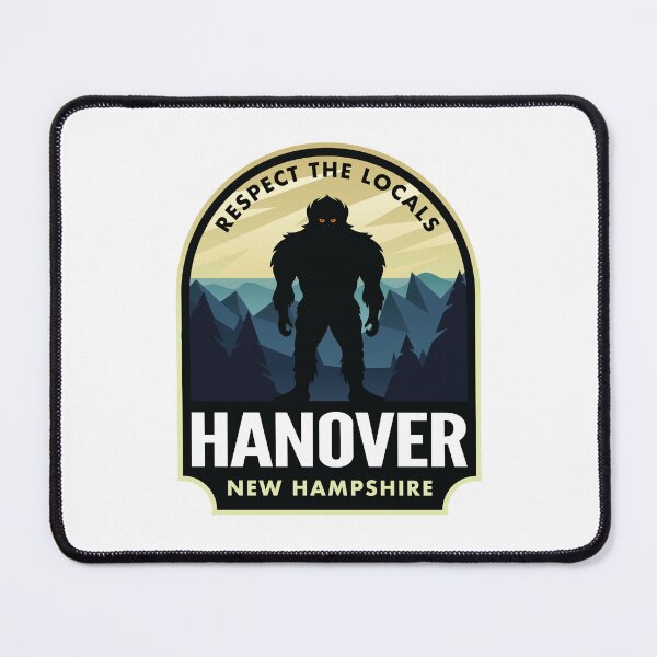 Item preview, Hanover New Hampshire Bigfoot Sasquatch designed and sold by HalpinDesign.
