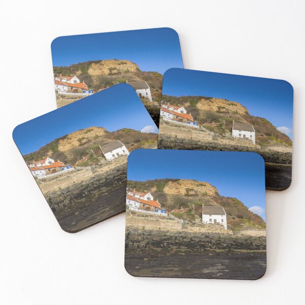 Item preview, Cottages by the sea in Runswick Bay, North Yorkshire designed and sold by MichaelBShannon.