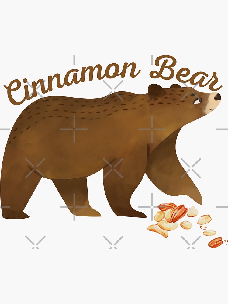 "cinnamon bear" Sticker by TheArmour Redbubble