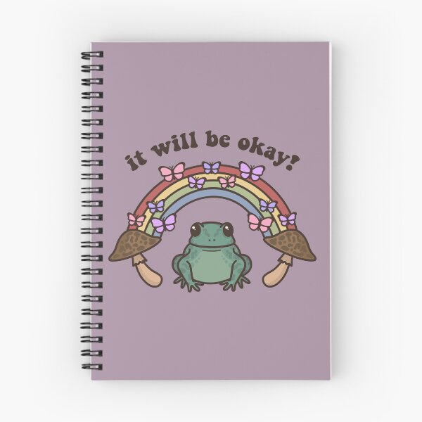 Item preview, It Will Be Okay Frog Quote designed and sold by melouker.