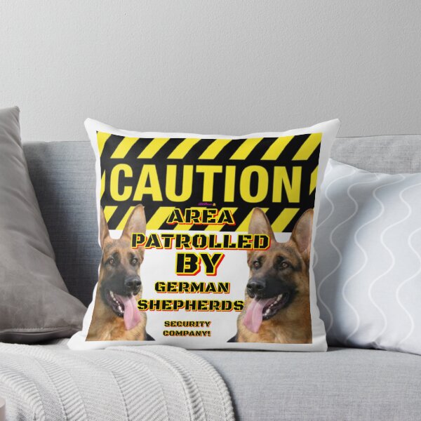 Item preview, Caution AREA Patrolled By German Shepherds Security Company CBDOilPrincess  designed and sold by CBDOilPrincess.