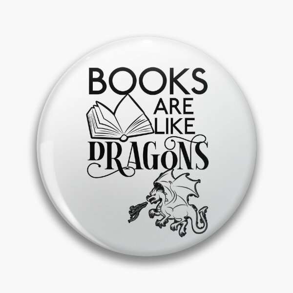 Item preview, HTTYD-Inspired "Books Are Like Dragons" designed and sold by mulberrydragon.