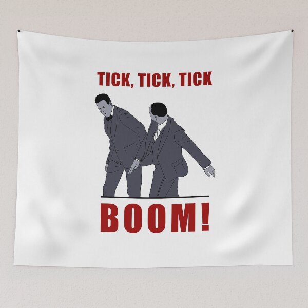 Item preview, Will Smith - Tick, Tick, Tick, BOOM red text designed and sold by Bunchable.