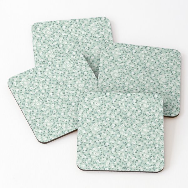 Item preview, Light Green Ditsy Floral designed and sold by T1D4ever.