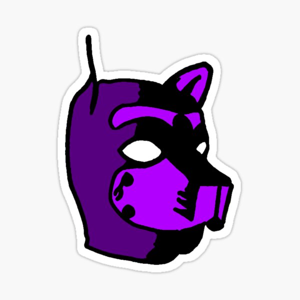 purple pup hood