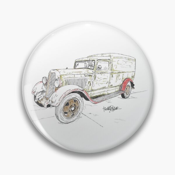 Item preview, Old panel truck designed and sold by partsmanrod.