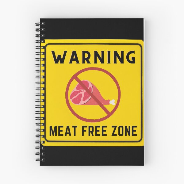 Item preview, WARNING MEAT FREE ZONE designed and sold by Surfing Designs.Life.