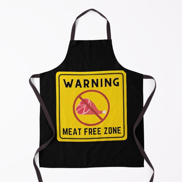 Item preview, WARNING MEAT FREE ZONE designed and sold by Surfing Designs.Life.