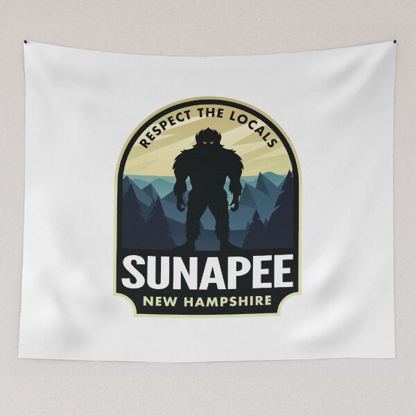 Item preview, Sunapee New Hampshire Bigfoot Sasquatch designed and sold by HalpinDesign.