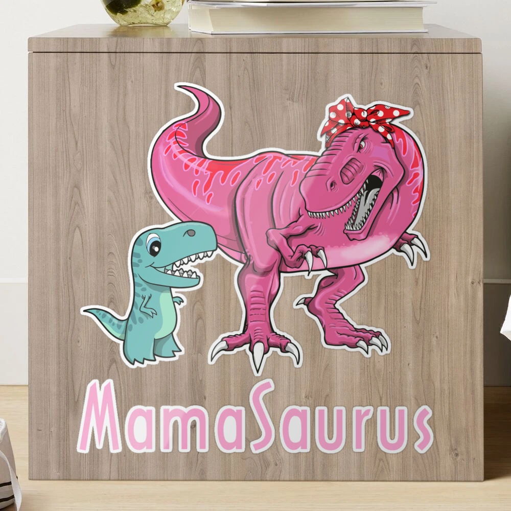 Mamasaurus T rex Dinosaur Funny Mama Saurus Coffee Mug by Myloot - Pixels