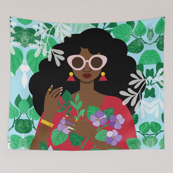 Item preview, African Violets designed and sold by TabithaBianca.