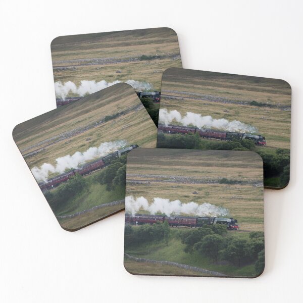 Item preview, Flying Scotsman Approaches Ribblehead designed and sold by neonlightphoto.