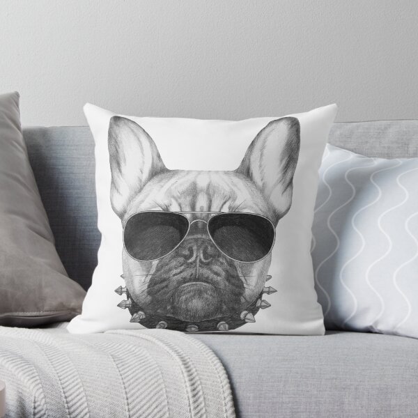 French Bulldog Throw Pillow