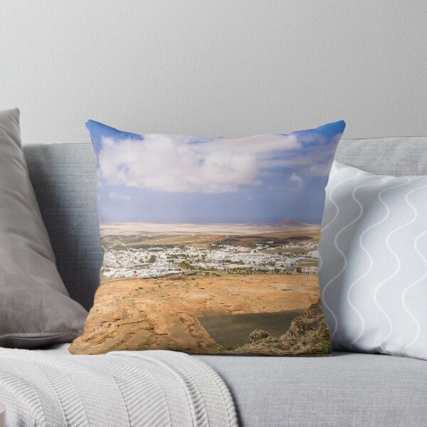 Item preview, Bird's Eye view of Teguise in Lanzarote designed and sold by MichaelBShannon.