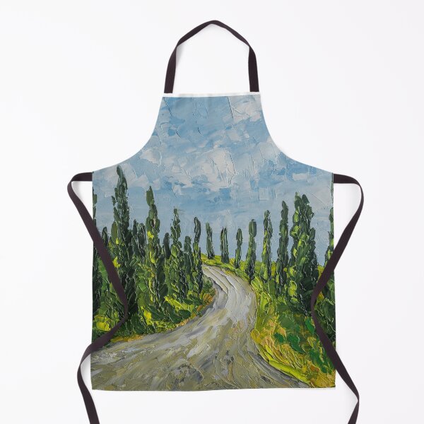 Item preview, Tuscany cypress trees designed and sold by ArinasFineArt.