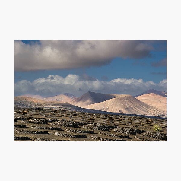 Item preview, Volcanic landscape of La Geria region in Lanzarote designed and sold by MichaelBShannon.