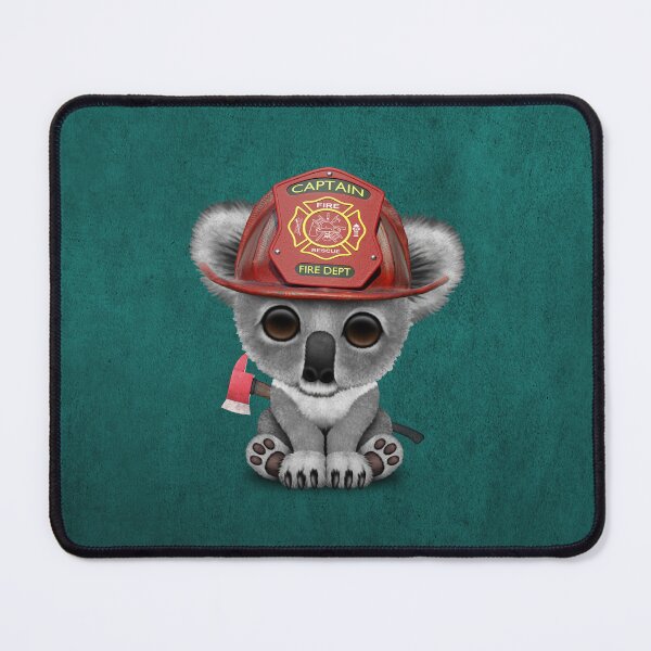 Item preview, Cute Baby Koala Firefighter designed and sold by JeffBartels.