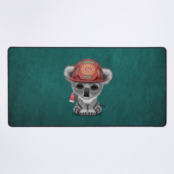 Item preview, Cute Baby Koala Firefighter designed and sold by JeffBartels.