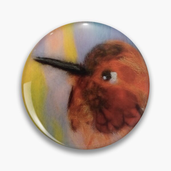 Item preview, hummingbird the hummingbird wool painting designed and sold by FLEURDELAINE04.