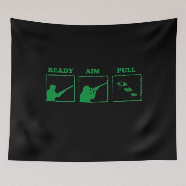 Item preview, Skeet Pigeon Shooting Trap Shooting Sporting Clays Ready Aim Pull Shotgun Gifts designed and sold by wtfbba.