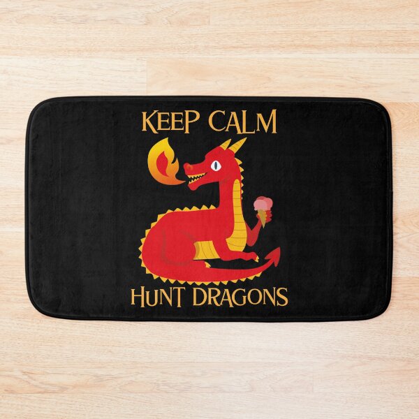 Item preview, Keep Calm And Hunt Dragons designed and sold by Studioapartment.