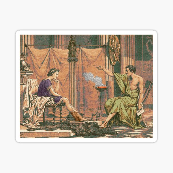 Item preview, Alexander the Great and His Teacher Aristotle the Philosopher designed and sold by ScienceSource.