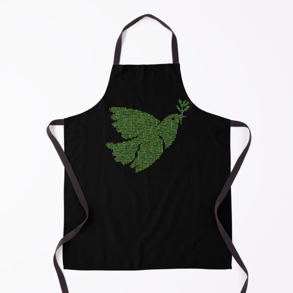 Item preview, Binary Code Dove Peace designed and sold by hacktees-shop.
