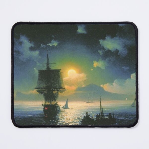Item preview, fantastic ship landscape designed and sold by ArtIsWonderful.