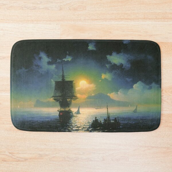 Item preview, fantastic ship landscape designed and sold by ArtIsWonderful.