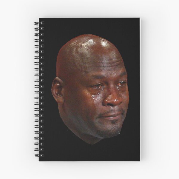 Item preview, Crying Jordan Sticker designed and sold by jacksrome6.