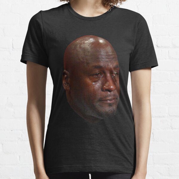 Michael Jordan Crying Parody Joke Funny Basketball T Shirt