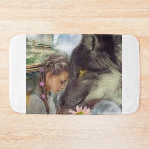 Item preview, Wolf&girl  sweet designed and sold by ArtIsWonderful.