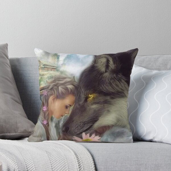 Item preview, Wolf&girl  sweet designed and sold by ArtIsWonderful.
