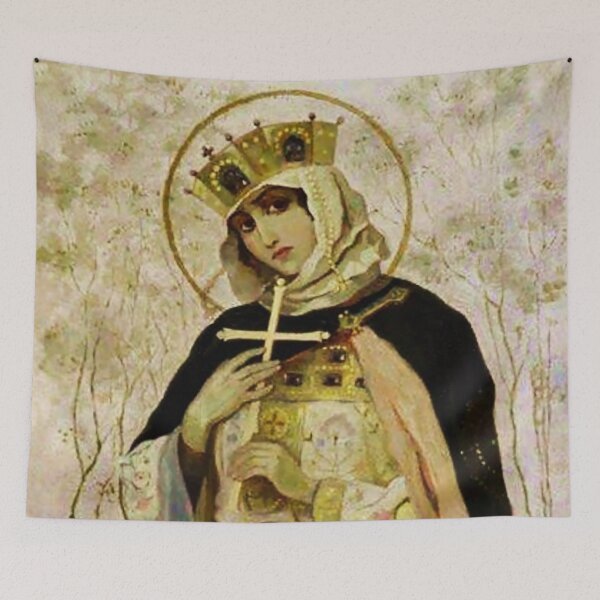 Item preview, “St Olga” by Mikhail Nesterov designed and sold by PatricianneK.