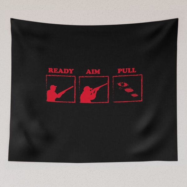 Item preview, Skeet Pigeon Shooting Trap Shooting Sporting Clays Ready Aim Pull Shotgun Gifts designed and sold by wtfbba.