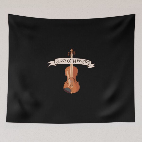 Item preview, Sorry Gotta Practice Violin Tank Top designed and sold by desireeowe.