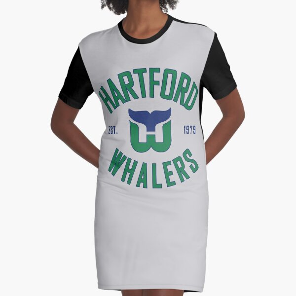 Hartford Whalers CT Graphic T-Shirt Dress