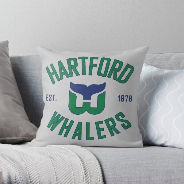 Hartford Whalers CT Throw Pillow