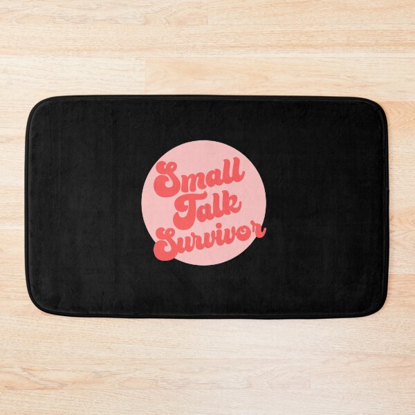 Item preview, Small Talk Survivor - funny introvert slogan designed and sold by kapotka.