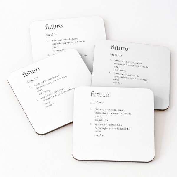 Item preview, Futuro definizione parola italiana designed and sold by CodingStore  ★★★★★.