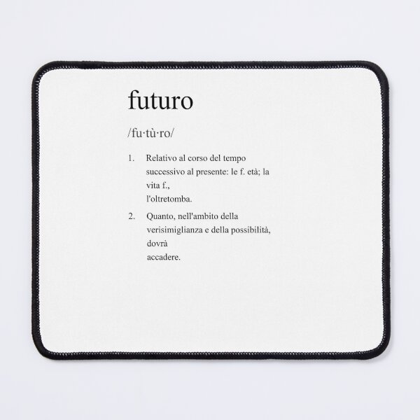 Item preview, Futuro definizione parola italiana designed and sold by CodingStore ★★★★★.