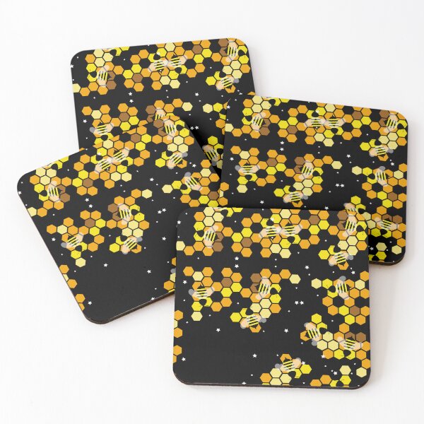 Item preview, Honeycomb Bees  designed and sold by prizprazpruz.