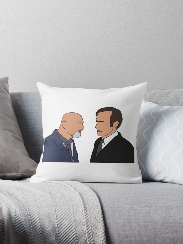 Aperçu 1 sur 4. Coussin avec l'œuvre Saul and Mike créée et vendue par Trinitymorton2.