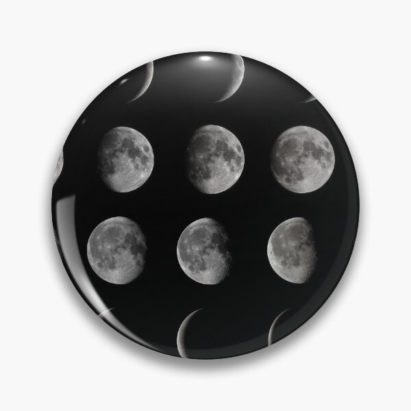 Item preview, Phases Of The Moon, Full Moon, Crescent Moon, New Moon designed and sold by ScienceSource.