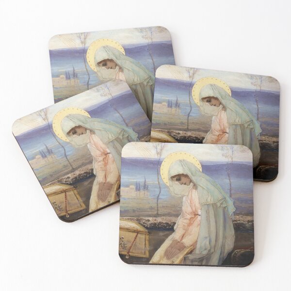 Item preview, “The Virgin Mary” by Mikhail Nesterov designed and sold by PatricianneK.
