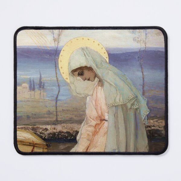 Item preview, “The Virgin Mary” by Mikhail Nesterov designed and sold by PatricianneK.