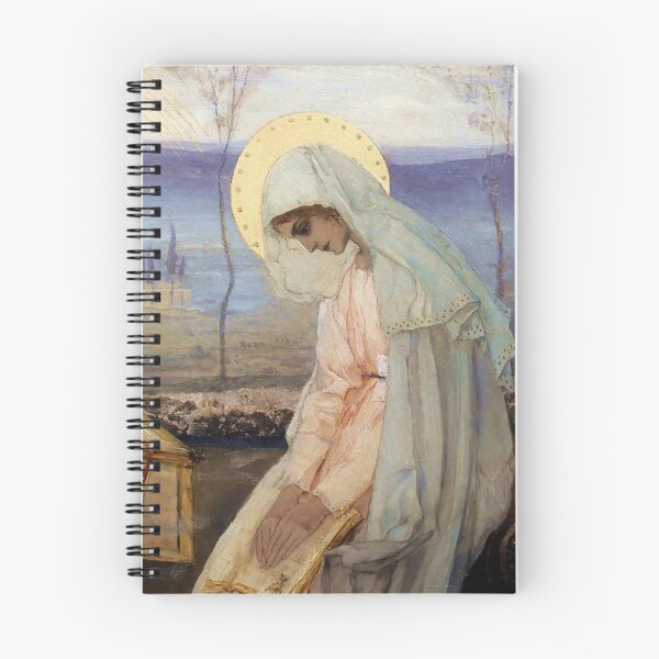 Item preview, “The Virgin Mary” by Mikhail Nesterov designed and sold by PatricianneK.