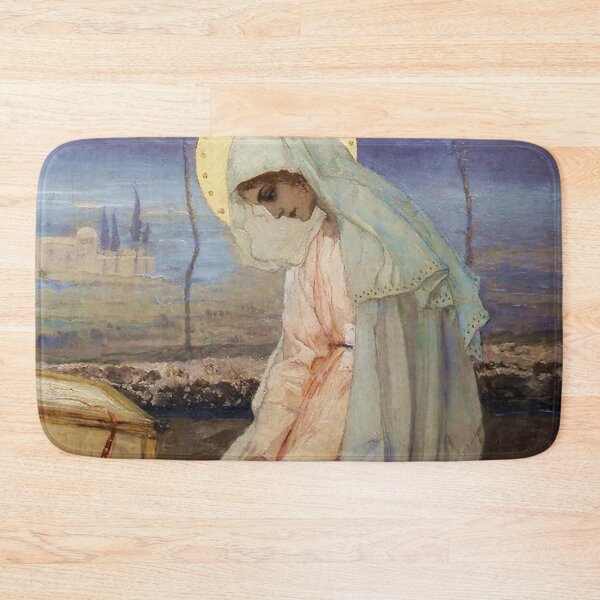 Item preview, “The Virgin Mary” by Mikhail Nesterov designed and sold by PatricianneK.