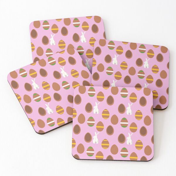 Item preview, Easter Eggs and Bunny Pink Pattern designed and sold by wagnerps.